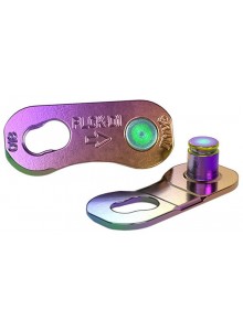 Spojka řetězu SRAM 12 speed, PowerLock Flattop Rainbow (1 ks na kartě)