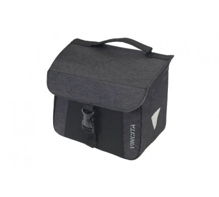 Brašna na řidítka QT XL černá Urban style Qfix