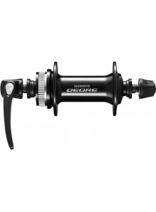 Náboj disc SHIMANO Deore HB-M6000BL 32děr přední, Center lock, černý, v krabičce