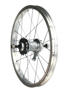 Zapletené koleso 16" zadné Zinek torpédo 20 dier