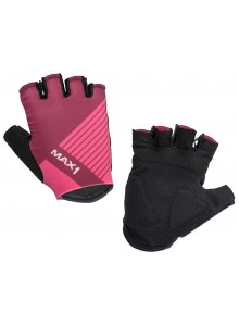 Dětské krátkoprsté rukavice MAX1 Raceday 11-12 let fialovo/růžové Dětské krátkoprsté rukavice MAX1 Raceday 11-12 let fialovo/růžové