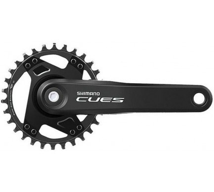 Kliky SHIMANO Cues FC-U4000-1, 175mm, 30 zubů, černé, 11,10,9 speed, pro osu čtyřhran, v krabičce