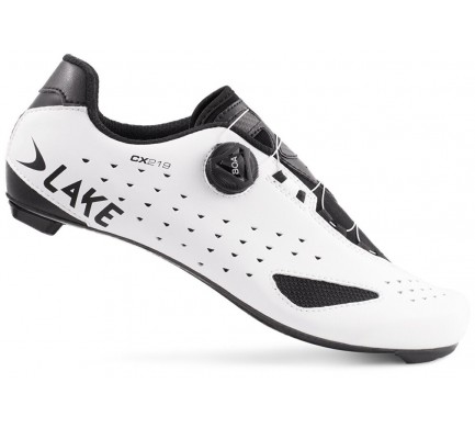 Tretry LAKE CX219 Carbon bílá/černá vel.44 Tretry LAKE CX219 Carbon bílá/černá vel.44