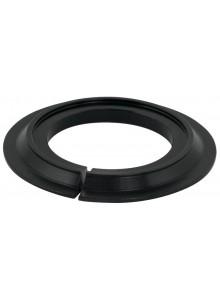 Kužel na vidlici 1 1/8" pro hlavové složení 1,5" černý