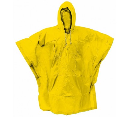 Pláštenka PVC pončo žltá