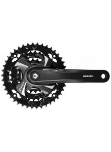 Kliky SHIMANO Tourney TX FC-TX801-L 175mm 42-32-22 zubů, černé bez krytu