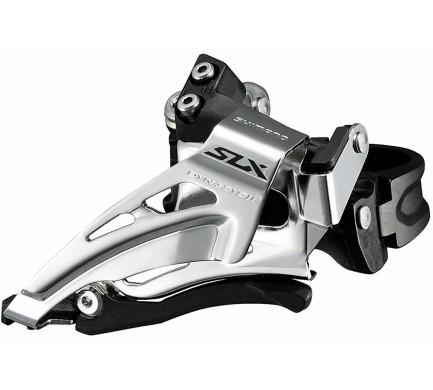 Přesmykač SHIMANO SLX FD-M7025-L, objímka 34,9mm (31,8mm adapt.), univerz.tah, Top Swing, 2x11 speed