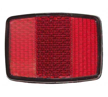 Odrazka zadná malá hranatá