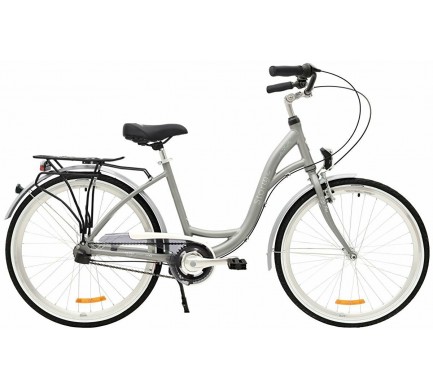 Kolo STORM Dublin Alu 26" 3sp. 17" šedé mat