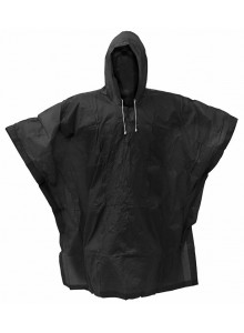 Pláštěnka PVC pončo černá