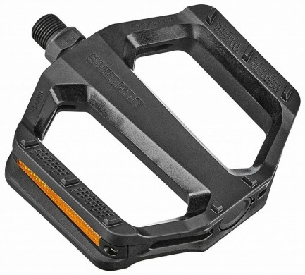 Pedály Shimano  PD-EF102 Flat černé, v krabičce