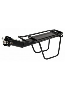 Nosič MAX1 na sedlovku Tourist s bočnicami čierny