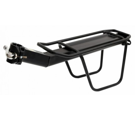 Nosič MAX1 na sedlovku Tourist s bočnicami čierny