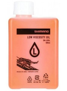 Minerální olej hydraulický SHIMANO nízkoviskózní 500 ml SM-LVOIL