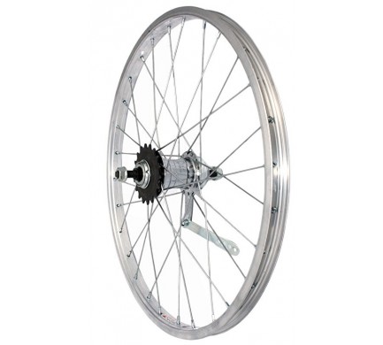 Zapletené koleso 20" zadné torpédo Velosteel 28 dier