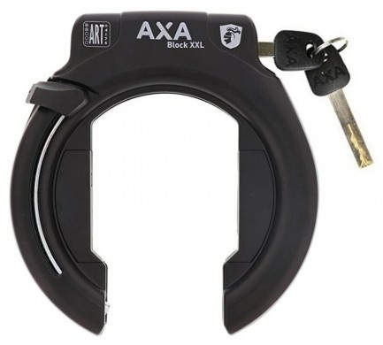 Zámek baterie Sport Drive 4.generace a zámek AXA Block XXL