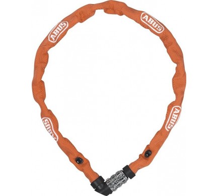 Řetězový zámek ABUS 1200/110 web orange kódový
