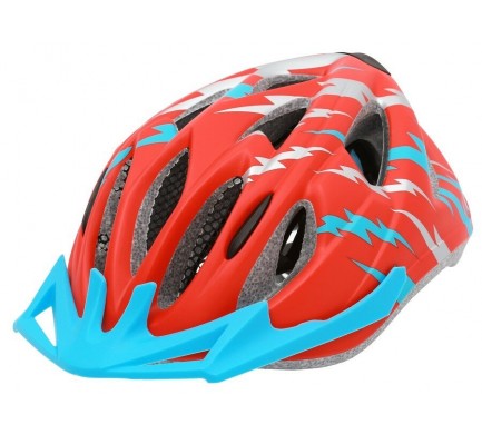 Prilba ROCK MACHINE Flash Junior červená veľ. S 50-54cm