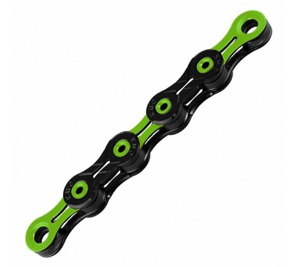 Řetěz KMC X-11-SL DLC zeleno/černý v krabičce