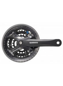 Kľuky SHIMANO Acera FC-M361 175 mm 42x32x22, čierne, s krytom , 7/8 speed, štvorhran, v krabičke Kľuky SHIMANO Acera FC-M361 175 mm 42x32x22, čierne, s krytom , 7/8 speed, štvorhran, v krabičke