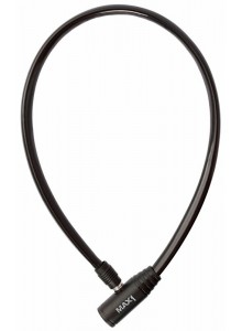 Zámek lanko MAX1 650 mm černý