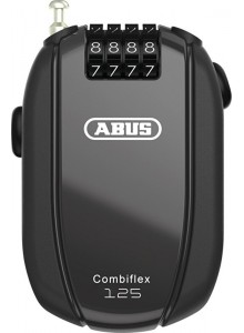 Lankový zámek ABUS Combiflex Trip 125 černý kódový