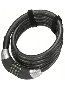 Zámok MAGNUM špirála 180x0,8 cm 4 x nastaviteľný kód