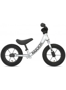 Odrážedlo MAXÍK Evo stříbrná/černá