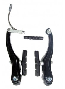 Brzdy MAX1 V-brake černé, 110mm vysoké