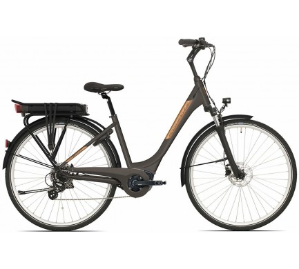 Elektrobicykel ROCK MACHINE CityRide e300 Bosch (L) hnedá matná