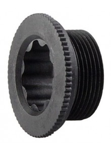 Skrutka kľuky SHIMANO čierna (hviezdica plast)