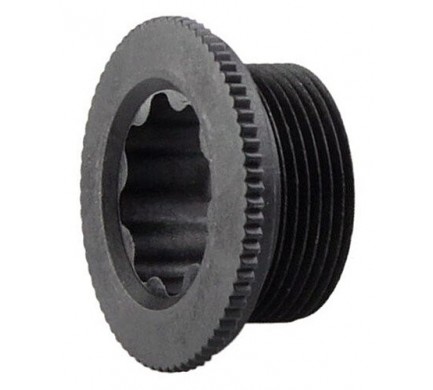 Skrutka kľuky SHIMANO čierna (hviezdica plast)