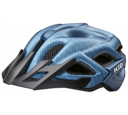 Přilba KED Status Junior S petrol blue matt 49-54 cm