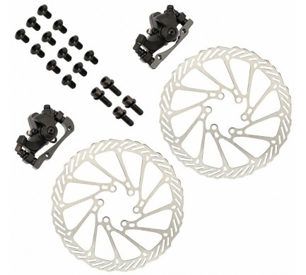 Brzdy diskové s kotoučema INTL 160mm (sada)