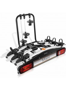 Nosič na tažné zařízení na 3 kola / elektrokola AROSO Main 3 Silver sklopný