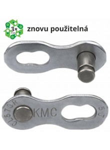 Spojka řetězu 7/8R EPT povrch, šedý 7,3 mm, blistr cena za 2 kusy