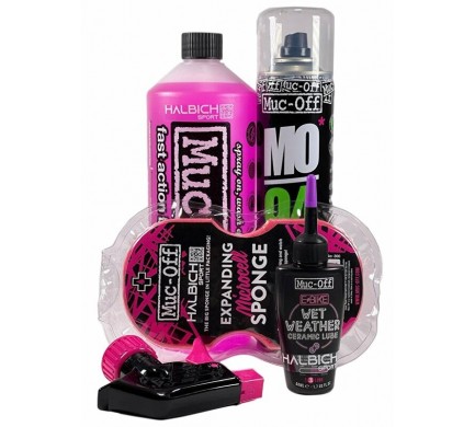 Sada MUC-OFF E-Bike Clean, PROTECT & LUBE KIT - Základní sada