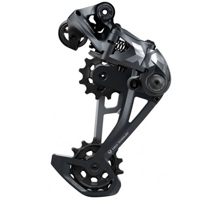 Měnič SRAM X01 Eagle 12 speed Lunar, černý