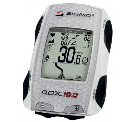 Computer SIGMA Rox 10.0 GPS, Set biely