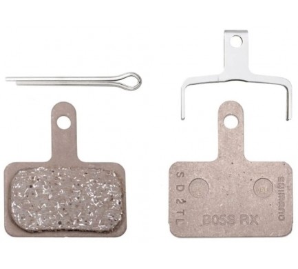 Brzdové destičky SHIMANO B05S-RX polymer, 25 párů v krabičce