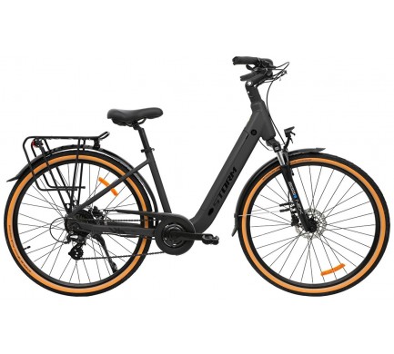 Elektrokolo STORM 28 E-Diamond PRO low step HR3 025 504 Wh 19" grafitové / černé