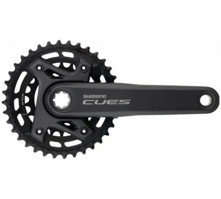 Kliky SHIMANO Cues FC-U6000-2, 175mm, 36-22 zubů, černé, 11,10,9 speed