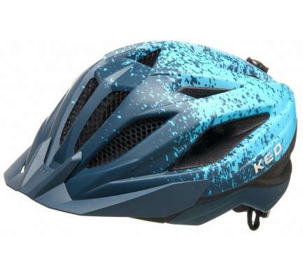 Přilba KED Street Junior S deep blue cyan matt 49-55 cm