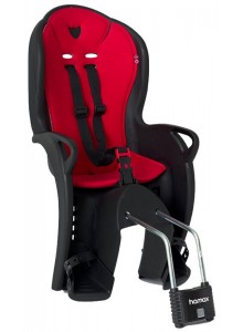 Sedačka zadná HAMAX Kiss čierno/červená