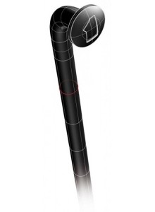 Drát MACH1 nerez černý 230/2,3 mm