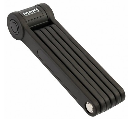 Skladací zámok MAX1 Bull 850mm čierny s držiakom