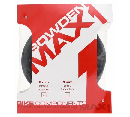 Bowden MAX1 5mm čierny balení 3m