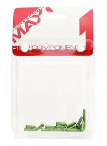 Koncovka lanka MAX1 Alu zelená balení 20ks