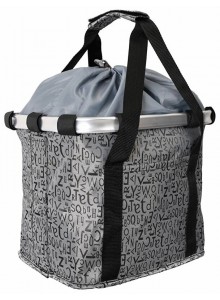 Kôš predný s RÚ klipom,  látkový s hliníkovým rámom - Bobeš