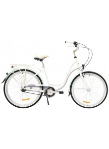 Kolo STORM Dublin Alu 26" 3sp. 17" bílé / mořské modré